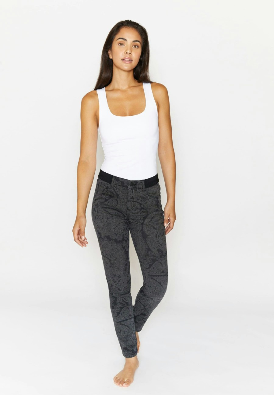 Angels Jeans Jeans One Size Mit Paisley-Muster | One Size